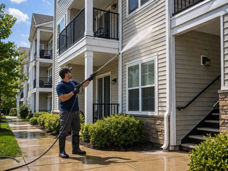 Commercial Exterior Cleaning Service